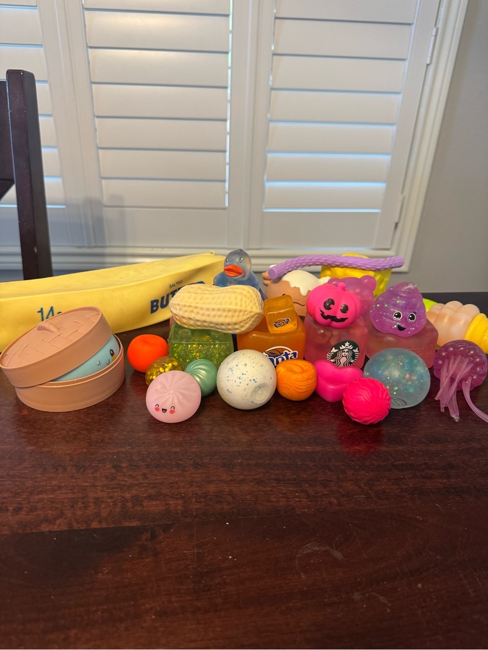 Assorted Kids Sensory Squeeze Toys, lot of 30